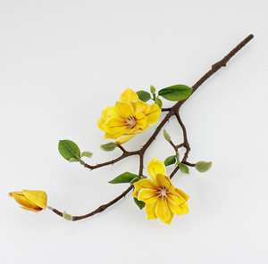 D3092 Chất Lượng Cao Nhân Tạo Bất Động Cảm Ứng Latex Mộc Lan Hoa Giáng Sinh Chi Nhánh - Product Image 4