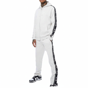 Survêtements élastiques à dessin Ensemble 2 pièces Pantalons de survêtement et sweats à capuche Ensembles de jogging Survêtements pour hommes - Product Image 1