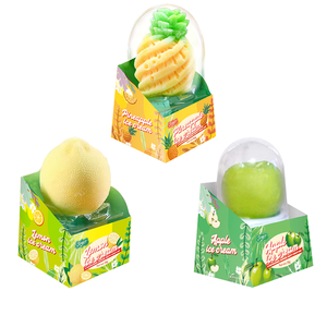 Crème glacée fruitée sucrée multicolore à faible teneur en matière grasse de haute qualité avec texture crémeuse 75g * emballage de boîte de 12 paquets - Product Image 3