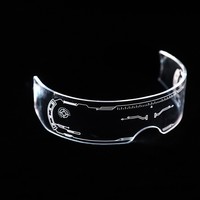 Gafas LED Personalizadas con Luces RGB para Fiestas Temáticas, Bares, Eventos de Club, Accesorio para Ambiente Festivo