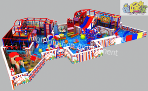 British Style Indoor Playground Equipment Fashion Kids Slides <strong>Uk</strong> Theme Bristh Theme Indoor Playground - Product Image 3