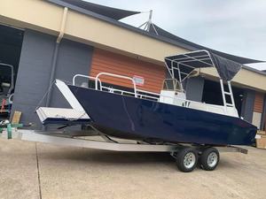 Bateau de pêche en aluminium de 5,8 m soudé, bateau familial - Product Image 6