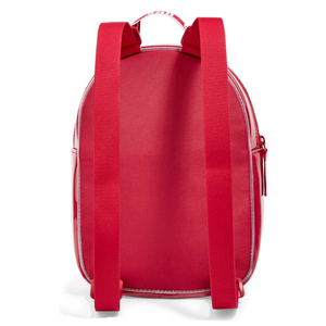 Factory Custom Mini PVC Clear <strong>Backpack</strong> with Soft Teddy Fashionable Shoulder Bag - Product Image 6