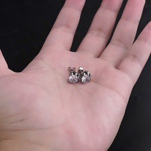 Pendientes de Acero Inoxidable con Diseño de Garra de Dragón, Populares, con Circonita Cúbica, Engaste de Puntas, Joyería Punk Boho - Product Image 3