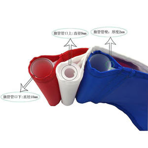 Двусторонний флаг из ткани Оксфорд для соревнований по гольфу — высококачественный складной портативный декор - Product Image 3