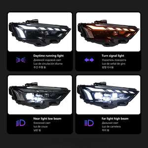 Faros Delanteros <span class=keywords><strong>LED</strong></span> de Alta Calidad para Audi A3 2013-2020 RS3 RS5, Actualización de Proyectores, Lámpara Delantera de 6000k, Accesorios Automotrices - Product Image 3