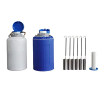 Réservoir d'azote liquide Conteneur d'azote liquide cryogénique 3 Ltr YDS Réservoir de dewar d'azote liquide pour sperme