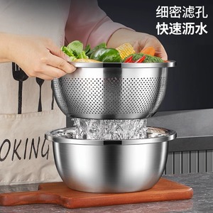 อ่างล้างจานสแตนเลสขนาด 18 ซม. ถึง 40 ซม. อเนกประสงค์สำหรับใช้ในครัวเรือนและเชิงพาณิชย์ - Product Image 2