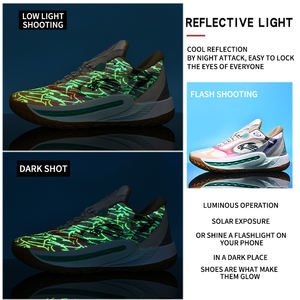 Chaussures <span class=keywords><strong>de</strong></span> <span class=keywords><strong>basket</strong></span>-ball confortables avec logo personnalisé pour hommes avec tige en maille et semelles extérieures en caoutchouc pour une utilisation en toutes saisons - Product Image 5