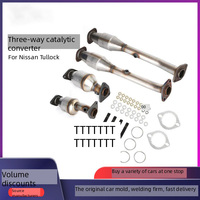 Par de Convertidores Catalíticos para Colector de Escape Nissan Patrol Y61 Y62 V6 4.0L V8 5.6L OE 208A2-1LA0A 208A3-1LA0A Ajuste Directo Sin Error de CEL