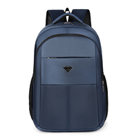 Sac à dos pour ordinateur portable personnalisé avec logo d'entreprise, 15,6 pouces, en Oxford durable, léger, pour les voyages et les trajets quotidiens