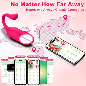 Dildo Realista con Empuje Controlado por App Vibrador Vaginal Anal y de Clítoris Juego Sexual para Parejas Vibrador para Panti Juguetes Sexuales para Mujer - Product Image 2