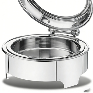 Réchaud de buffet isolant, Réchaud <span class=keywords><strong>Buffy</strong></span>, Ustensiles de petit-déjeuner pour buffet d'hôtel, Bassin isotherme, Pot isotherme, Réchaud chauffant, Présentoir - Product Image 4