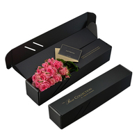 Cajas para flores de luxe personnalisées carton floral bouquet floral de fleurs de roses en papier livraison de cadeaux emballage boîte postale d'expédition