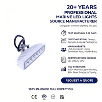 ANHEART 12-24 Volt Projecteur LED marin étanche pour pont, mât et travail extérieur, pour bateau CN/GUA Autre
