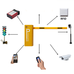 Système de contrôle d'accès pour parking XGY, barrière automatique à bras articulé de qualité supérieure, réglable, pour la circulation routière et les parkings - Product Image 2