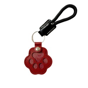 Portachiavi in Pelle Ecologica con Impronta di Zampa di Cane, Ciondolo Commemorativo per Peli di Animali Domestici, Ornamento Moderno e Semplice Anti-Smarrimento - Product Image 3
