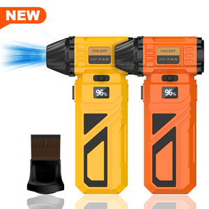 Điện không khí Khăn lau bụi mini Blower có thể điều chỉnh gió khô công suất cao Turbo Fan cầm tay bạo lực fan đối với xe máy tính Bàn phím - Product Image 1