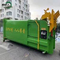 Compacteur de déchets industriel RNKJ à chargement automatique, haute capacité, pour station de compression des déchets