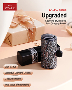 <span class=keywords><strong>พา</strong></span><span class=keywords><strong>ว</strong></span><span class=keywords><strong>เวอร์</strong></span><span class=keywords><strong>แบงค์</strong></span>พกพาแบบแคปซูลเพชรแท้ ประกาย<span class=keywords><strong>ว</strong></span>ิบ<span class=keywords><strong>ว</strong></span>ับ ความจุ 5000 มิลลิแอมป์ ดีไซน์หรูหรา แฟชั่น ของข<span class=keywords><strong>ว</strong></span>ัญสำหรับสา<span class=keywords><strong>ว</strong></span>ๆ ผู้หญิง - Product Image 3