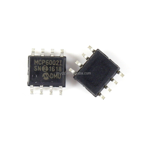 MCP6002T-I/SN SMT SOP-8 Chip amplificador operacional de doble canal 1.8V - Product Image 1