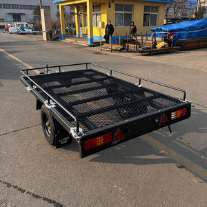 La Chine <span class=keywords><strong>LUBO</strong></span> 8ft remorque à plat remorque utilitaire - Product Image 4