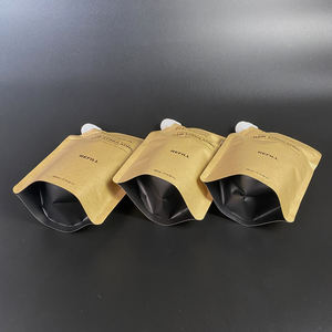 Pochettes cosmétiques en papier Kraft avec bec verseur 500ml - Product Image 6