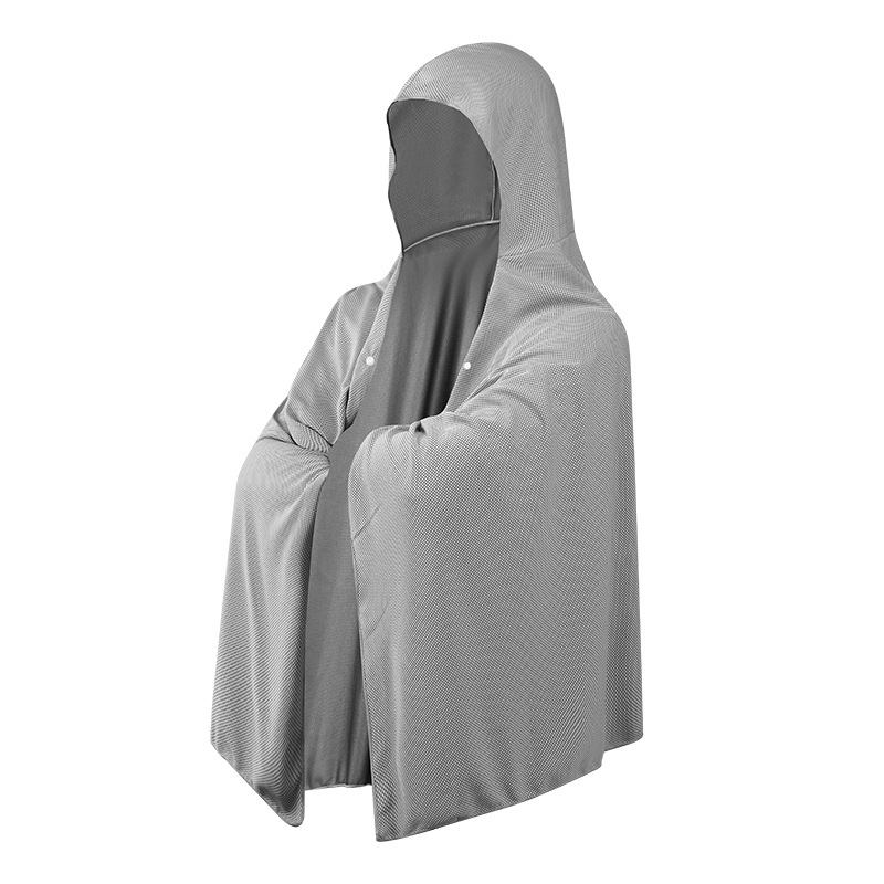 Cooling cape-light gray