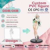 Nuevo Lanzamiento: Figura de PVC de Anime Kawaii, Modelo Sólido Impermeable para Colección de Adolescentes, Regalo y Souvenir para Ferias de Cómics