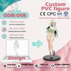 New Arrival Kawaii Anime Beauty PVC Resin Character <strong>Toy</strong> Waterproof Solid Model for Comic Show Souvenir Teenager Collection Gift - Product Image 1