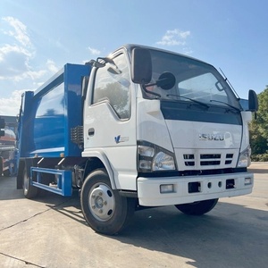 Good Quality ISUZU 4x2 5 Ton <b>Waste</b> Collection Garbage Truck Refuse Compactor Truck - Product Image 1