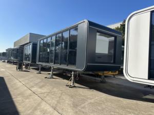 <span class=keywords><strong>Refugio</strong></span> galvanizado aislado para retiros en el desierto Oficina de construcción portátil Espacio DE TRABAJO modular con enchufes eléctricos - Product Image 2