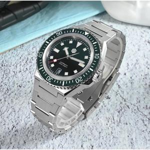 San Martin SN0146 Men <b>Watch</b> NH35 Automatic <b>Mechanical</b> 200m Waterproof Diving <b>Watch</b> Integrated Case Sapphire <b>Watch</b> - Product Image 4