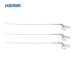 Tesoura Manual de Histeroscopia Flexível de Aço Inoxidável 420mm 7 Fr - Instrumentos Cirúrgicos Reutilizáveis Certificados CE Classe II - Product Image 2