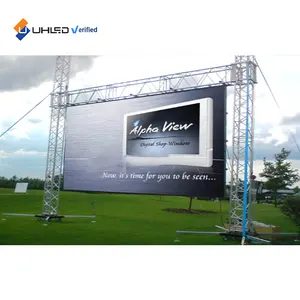 Schermo di noleggio per palcoscenico esterno ad alta rinfrescata schermo per video parete a LED 500*1000mm display per noleggio pubblicitario staccabile