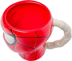 <span class=keywords><strong>Taza</strong></span> <span class=keywords><strong>de</strong></span> Cerámica Esculpida en 3D con Cabeza <span class=keywords><strong>de</strong></span> Spiderman y Telaraña - Product Image 5