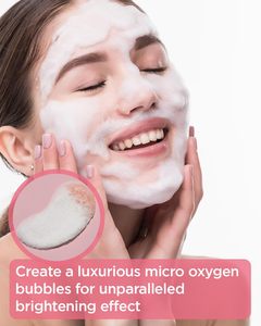 Feuille de masque à bulles biologique naturel Masque facial <span class=keywords><strong>Cica</strong></span> Rose Rose Hydratant Soins de la peau Masque à bulles - Product Image 5