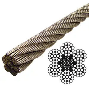 Hot Sale Good Quality Steel Wire Rope Real Factory Galvanized & Ungalvanized Steel Cable Iron Cable 6mm
