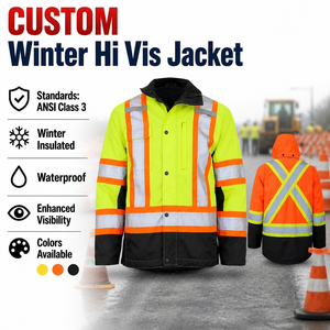 Veste <span class=keywords><strong>de</strong></span> sécurité réfléchissante <span class=keywords><strong>haute</strong></span> <span class=keywords><strong>visibilité</strong></span> pour <span class=keywords><strong>homme</strong></span>, imperméable, pour travaux <span class=keywords><strong>de</strong></span> construction, hiver, personnalisable, en promotion - Product Image 1