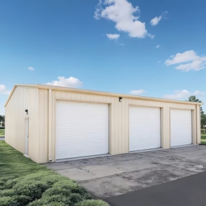 Abri <span class=keywords><strong>de</strong></span> jardin double en métal robuste et verrouillable avec portes à double battant extra larges pour voitures, camions et équipements <span class=keywords><strong>de</strong></span> jardin - Product Image 4