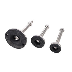 304 נירוסטה כבד חובה גביע רגל מתכווננת רגליים תמיכה רגליים התאמה אופקית רגליים התאמת רגליים - Product Image 3