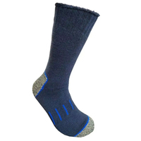 Chaussettes unisexes en laine mérinos, confortables, antibactériennes, pour la randonnée, le ski, le snowboard, entièrement en tissu éponge