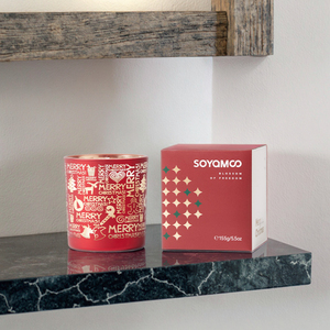 5,4 oz 155g Navidad Año Nuevo Diseño hueco Velas aromáticas - Product Image 6