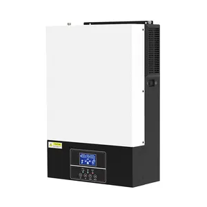 factory 5.5KW 5.5KVA MPPT 80A 500VDC PV Input 220VAC 48V with/no Parallel Function 5500W 3 Phase Hybrid Solar inverter