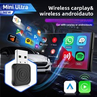 Boîtier tout-en-un transfrontalier pour MINI 1B ultra, CarPlay filaire vers sans fil et Android Auto, connexion USB-A pour système d'origine