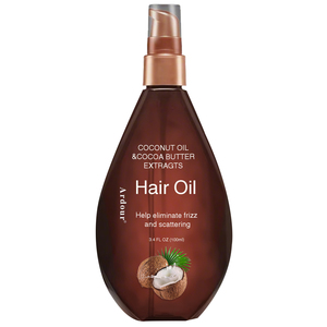 Olio per capelli di cocco idratante per capelli, olio per massaggi rilassanti, olio vettore per oli essenziali - Product Image 1