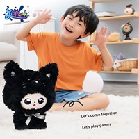 Jouet en peluche en silicone PP interactif avec intelligence artificielle, compagnon pour enfants, robot d'apprentissage précoce, poupée musicale intelligente
