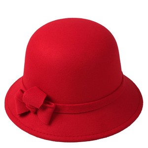 Moda Polyester Günlük Kullanım Kova Şapka Sonbahar Kış Düz Renk Ayarlanabilir Orta Yaşlı Yaşlı Kadınlar Kilise Şapkası - Product Image 2