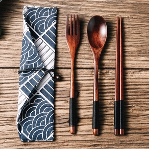 Juego de vajilla de bambú ecológico personalizado de alta calidad Utensilios no tóxicos con nuevos diseños del fabricante de Vietnam - Product Image 4