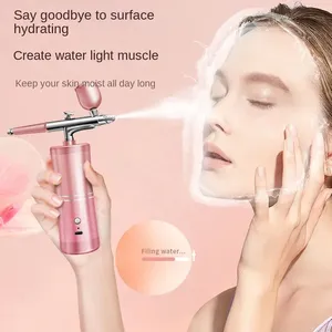 Aérographe sans fil rechargeable portable avec compresseur, pistolet pulvérisateur à action simple, stylo aérographe portable pour ongles et beauté - Product Image 3